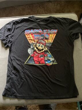 Mario Kart 1992 Graphic Short Sleeve Tee - Black